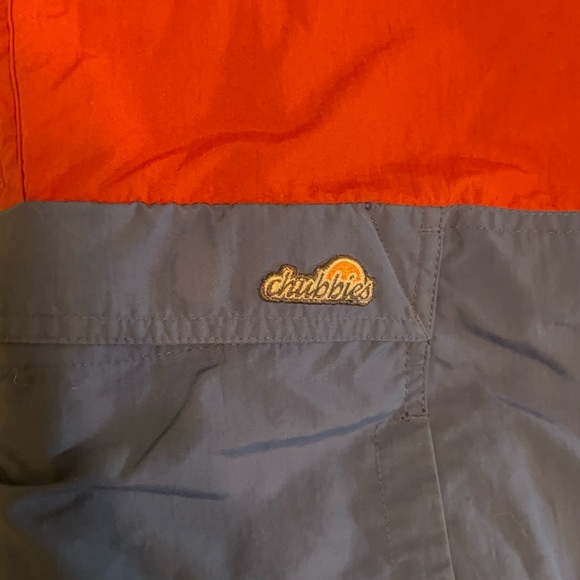 Chubbies Reversible Deep Red and Navy Blue Pullover Jacket, size Medium - Picture 6 of 12